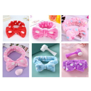 Korean Big Bow Hairband for Face Washing or Make-Up