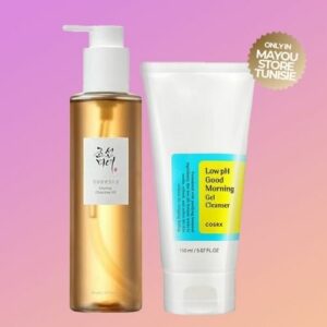 Gentle Double Cleanser - Beauty Of Joseon + Cosrx - Ginseng Cleansing Oil + low Ph Gel Cleanser
