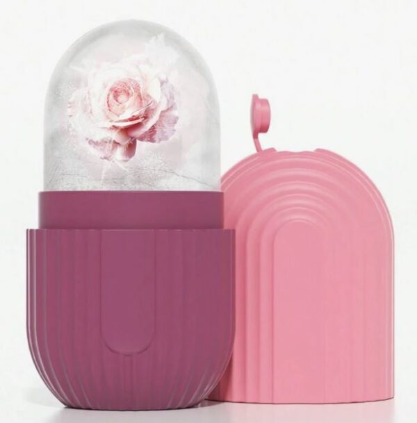 Korean Ice Roller Massage Visage – Silicone à congeler
