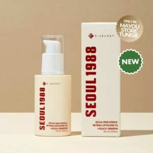 KSecret - Seoul 1988 Serum - Retinal liposome 2% + Black Ginseng - 30 ml